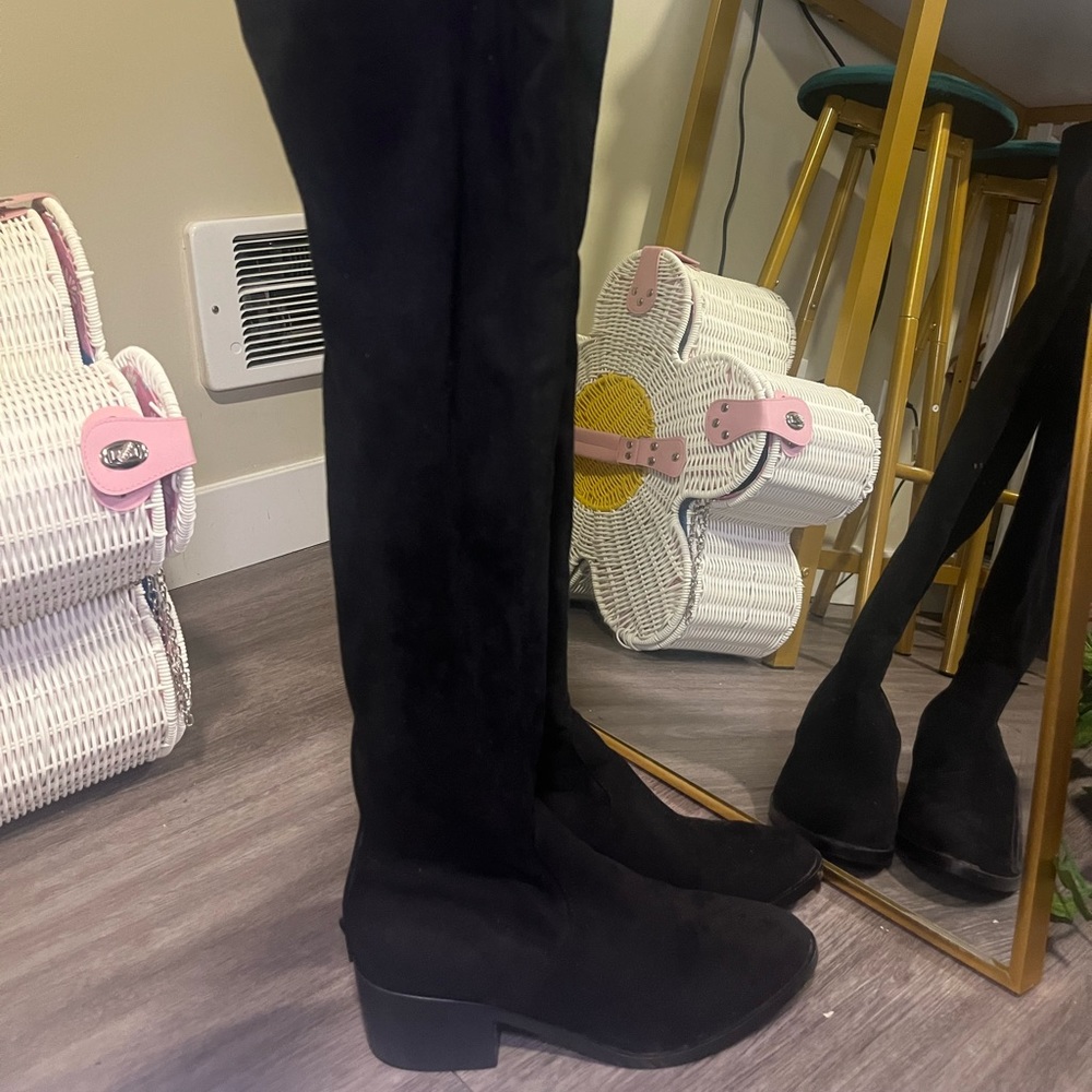 Steve madden high knee boots
